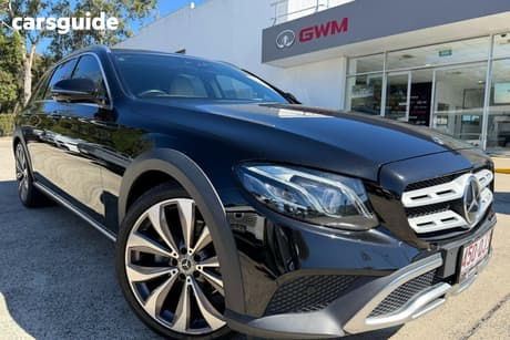 Black 2019 Mercedes-Benz E220 Estate D 4Matic (All Terrain)