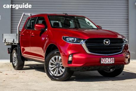 Red 2021 Mazda BT-50 Dual Cab Pick-up Xt (4X4)