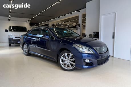 Blue 2008 Toyota Crown Sedan ATHLETE GRS204 (ZX001383)