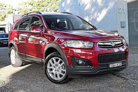 Red 2015 Holden Captiva Wagon 7 Ls Active (Fwd)