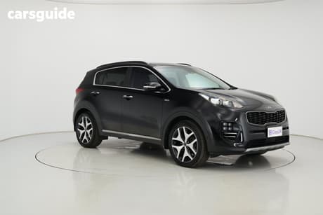 Red 2017 Kia Sportage Wagon Gt-Line (Awd)