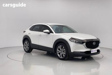 White 2021 Mazda CX-30 Wagon G20 Evolve (Fwd)