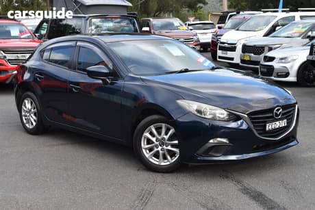 Blue 2015 Mazda 3 Hatchback Neo