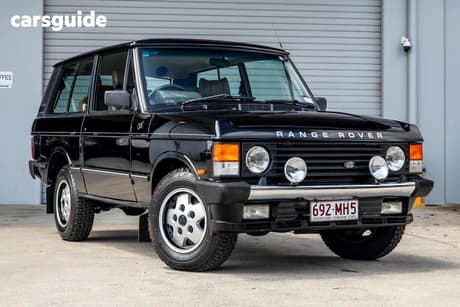 Black 1991 Land Rover Range Rover SUV CSK 4WD