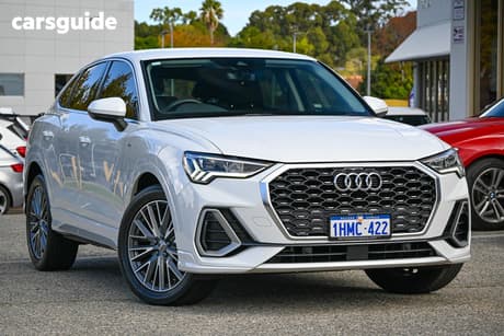 White 2020 Audi Q3 Sportback 35 Tfsi S Line