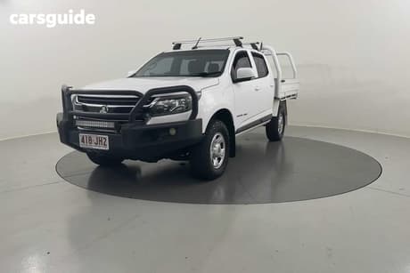 White 2018 Holden Colorado Crew Cab Chassis Ls (4X4)