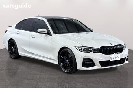 White 2019 BMW 330I Sedan M Sport
