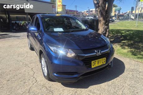 Blue 2015 Honda HR-V Wagon Vti