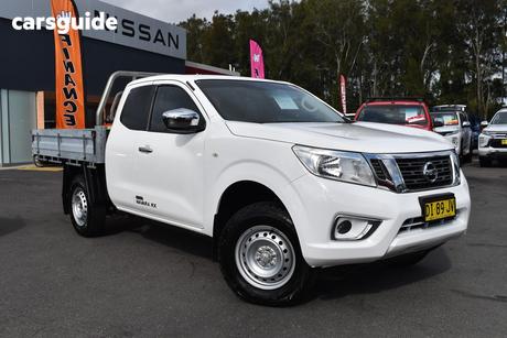 White 2016 Nissan Navara King Cab Chassis Rx (4X4)