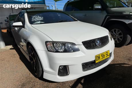 White 2013 Holden Commodore Sedan Sv6 Z-Series