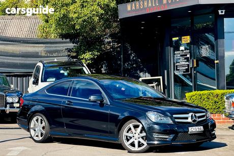 Black 2015 Mercedes-Benz C250 Coupe Cdi Avantgarde