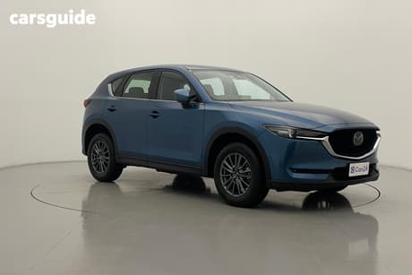 Blue 2020 Mazda CX-5 Wagon Touring (4X4)