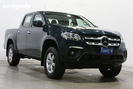 Green 2020 Mercedes-Benz X250 Dual Cab Pick-up D Power (4Matic)