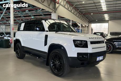 White 2023 Land Rover Defender Wagon 110 P300 Standard (221Kw)