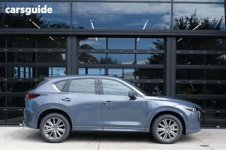 Grey 2025 Mazda CX-5 Wagon G35 Akera Turbo (Awd)