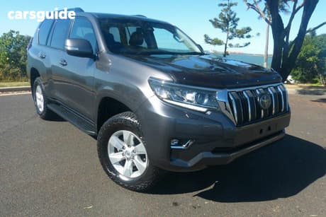 Grey 2018 Toyota Landcruiser Prado Wagon Gxl (4X4)
