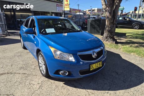 Blue 2014 Holden Cruze Sedan Z-Series
