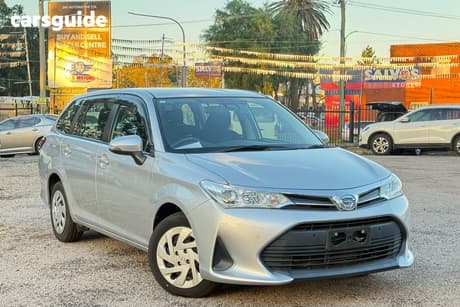 Silver 2020 Toyota Corolla Wagon Fielder (Hybrid)