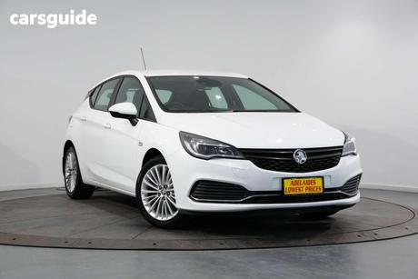 White 2017 Holden Astra Hatchback R