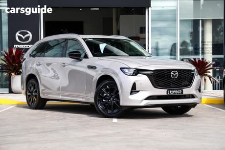 Grey 2026 Mazda CX-80 SUV