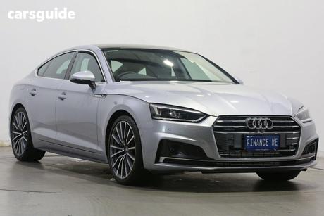 Silver 2019 Audi A5 Cabriolet 45 Tfsi Quattro S Tronic Sport