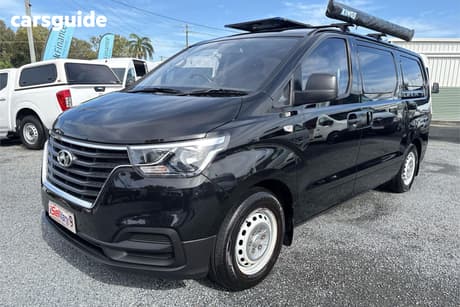 Black 2019 Hyundai Iload Van 3S Twin Swing