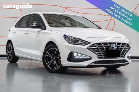 White 2022 Hyundai I30 Hatchback