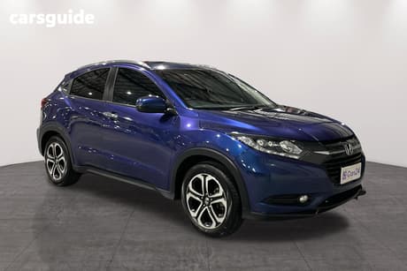 Blue 2017 Honda HR-V Wagon Vti-L