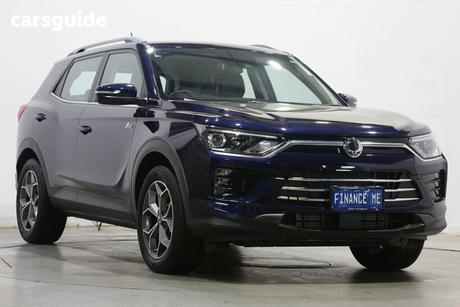 Blue 2023 Ssangyong Korando Wagon Elx