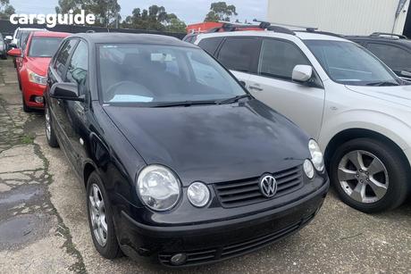 Black 2004 Volkswagen Polo Hatchback Elite