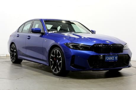 Blue 2025 BMW 330I Sedan 30I