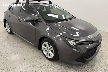 Silver 2020 Toyota Corolla Hatchback Ascent Sport