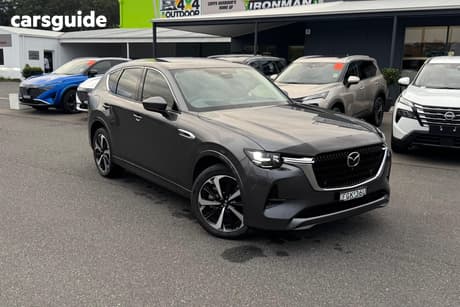 Grey 2023 Mazda CX-60 Wagon P50E Azami Takumi Phev