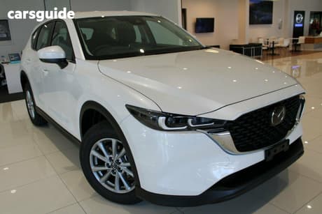 White 2026 Mazda CX-5 Wagon G20 Maxx (Fwd)