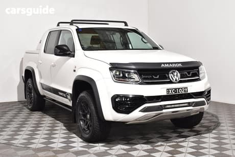White 2022 Volkswagen Amarok Dual Cab Utility Tdi580 W580X 4Motion