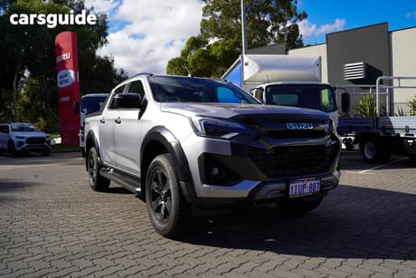 Silver 2026 Isuzu D-MAX Crew Cab Utility X-Terrain (4X4)
