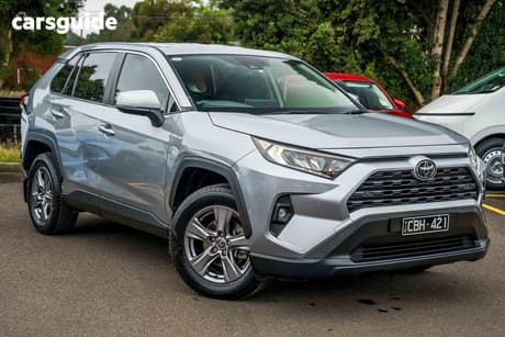 Silver 2022 Toyota RAV4 Wagon Gx (2Wd)