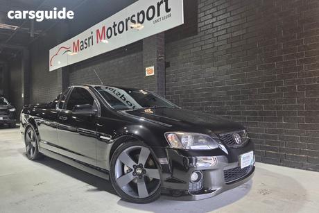 Black 2012 Holden Commodore Utility Ss