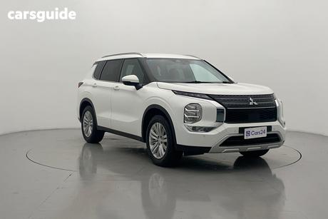 White 2023 Mitsubishi Outlander Wagon Ls 7 Seat (2Wd)