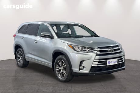 Silver 2019 Toyota Kluger Wagon Gx (4X2)