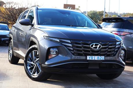 Grey 2024 Hyundai Tucson Wagon Elite (Awd)