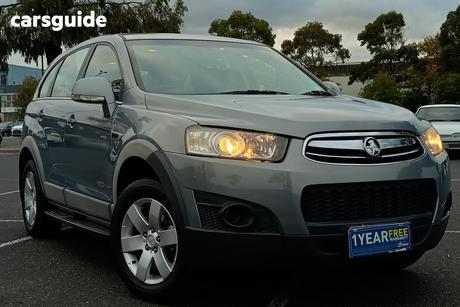 Silver 2012 Holden Captiva Wagon 7 Sx (Fwd)