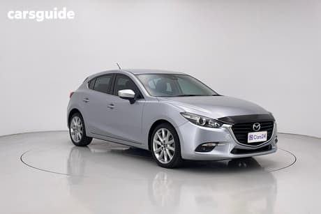 Silver 2018 Mazda 3 Hatchback Sp25