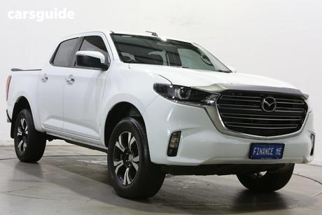 White 2024 Mazda BT-50 Dual Cab Pick-up Xtr (4X4)