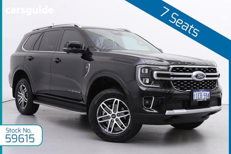 Black 2024 Ford Everest Wagon Platinum (4Wd)