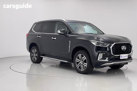 Black 2020 LDV D90 Wagon Executive (4Wd) D20