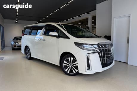 White 2020 Toyota Alphard Commercial 3.5SC GGH30W (ZX001470)