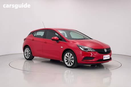Red 2019 Holden Astra Hatchback R