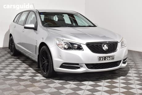 Silver 2016 Holden Commodore Sportswagon Evoke