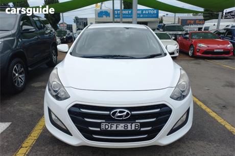 White 2015 Hyundai I30 Hatchback Active